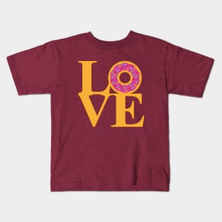 Love Donuts Kids T-Shirt